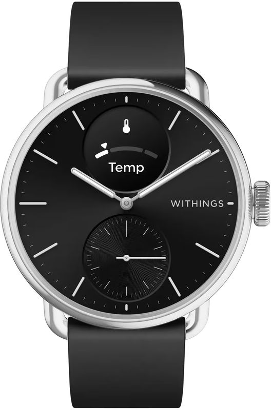 SmartWatch Withings Scanwatch 2, 38mm Black