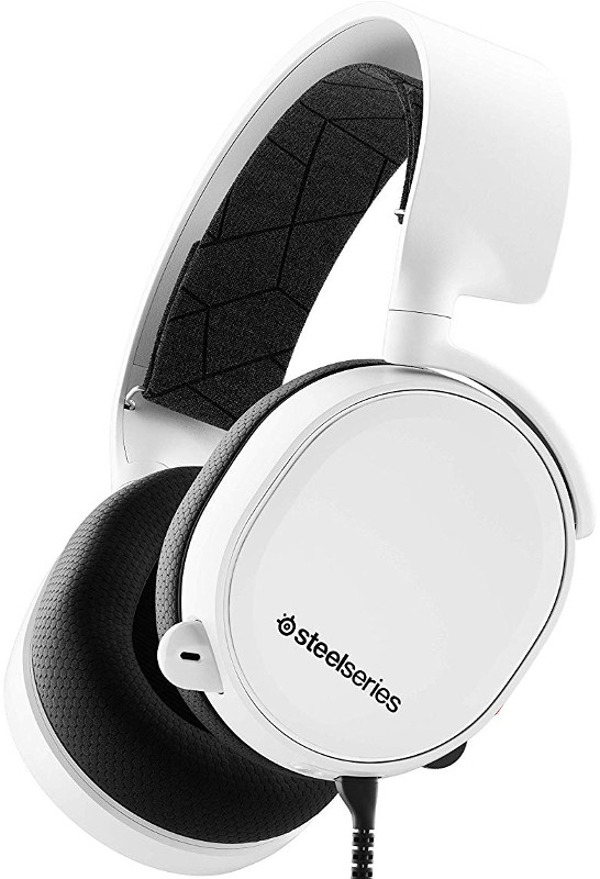 Casti Gaming SteelSeries Arctis 3 White