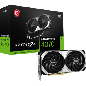 MSI GeForce RTX 4070 VENTUS 2X OC 12GB GDDR6X 192-bit DLSS 3.0
