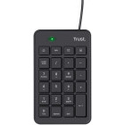 Tastatura Trust Xalas Numeric Keypad Black