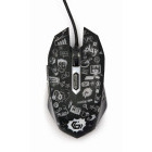 Mouse Gembird MUS-6B-GRAFIX-01 Wired Black