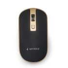 Mouse Gembird MUSW-4B-06-BG Wireless Black