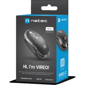 Natec Vireo 2 Wired Black