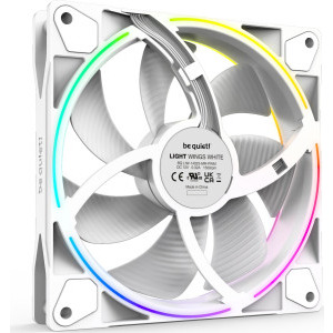 be quiet! LIGHT WINGS White RGB 140mm PWM Three Fan Pack
