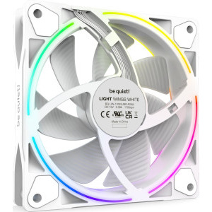 be quiet! LIGHT WINGS White RGB 120mm PWM Three Fan Pack