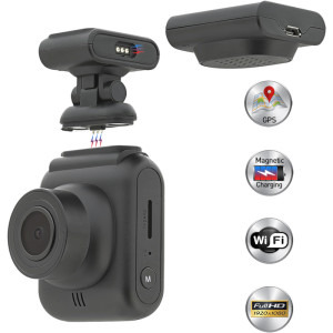 Tellur Dash Patrol DC2, FullHD 1080P, G-sensor, GPS module, Negru