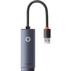 Placa de retea Baseus Lite WKQX000013 USB 2.0 Gri