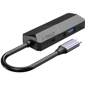 Orico MDK-4P, 4-in-1 USB-C, 1x USB 3.0, 1x USB 2.0, 1x HDMI, 1x USB-C 3.1 PD 55W