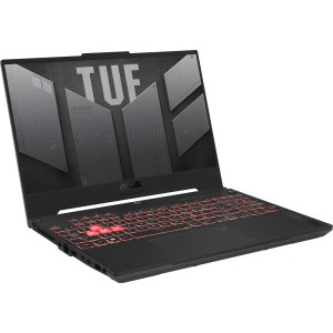 ASUS Gaming 15.6'' TUF A15 FA507NUR, FHD 144Hz, Procesor AMD Ryzen™ 7 7435HS (16M Cache, up to 4.5 GHz), 16GB DDR5, 512GB SSD, GeForce RTX 4050 6GB, No OS, Mecha Gray