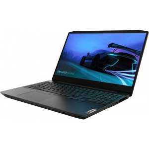 Lenovo Gaming 15.6'' IdeaPad 3 15ARH05, FHD IPS, Procesor AMD Ryzen™ 5 4600H (8M Cache, up to 4.0 GHz), 8GB DDR4, 256GB SSD, GeForce GTX 1650 4GB, No OS, Onyx Black
