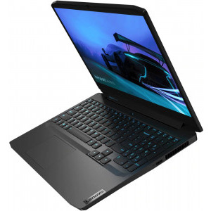 Lenovo Gaming 15.6'' IdeaPad 3 15ARH05, FHD IPS, Procesor AMD Ryzen™ 7 4800H (8M Cache, up to 4.2 GHz), 8GB DDR4, 512GB SSD, GeForce GTX 1650 4GB, Free DOS, Onyx Black