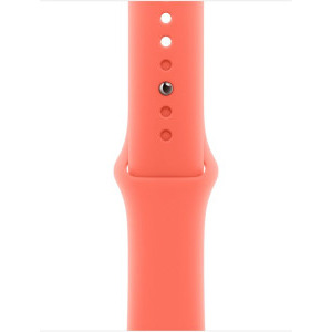 Apple Sport Band, 42mm Tangerine (SEASONAL) - M/L