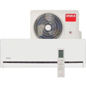 Aer conditionat VIVAX H+ Design White, 12000 BTU, Clasa A+++/A++, Wi-Fi Ready, Inverter, Golden Fin, Ionizator