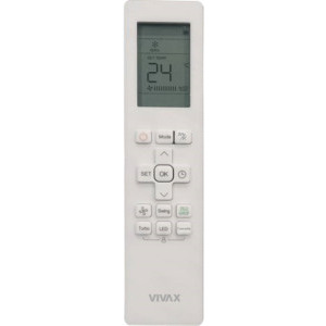 VIVAX H+ Design Mirror, 12000 BTU, Clasa A+++/A++, Wi-Fi, Inverter, Golden Fin, Ionizator + Kit instalare inclus