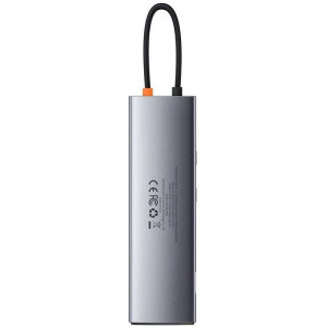 Baseus Docking Station CAHUB-CT0G, USB Tip C, 11-in-1, incarcare 100W, redare 4K, Gigabit LAN, pana la 3 ecrane suplimentare