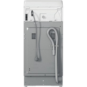 Whirlpool verticala TDLR65230SSEUN, 6.5 kg, 1200 RPM, Clasa D, 6th Sense, Alb