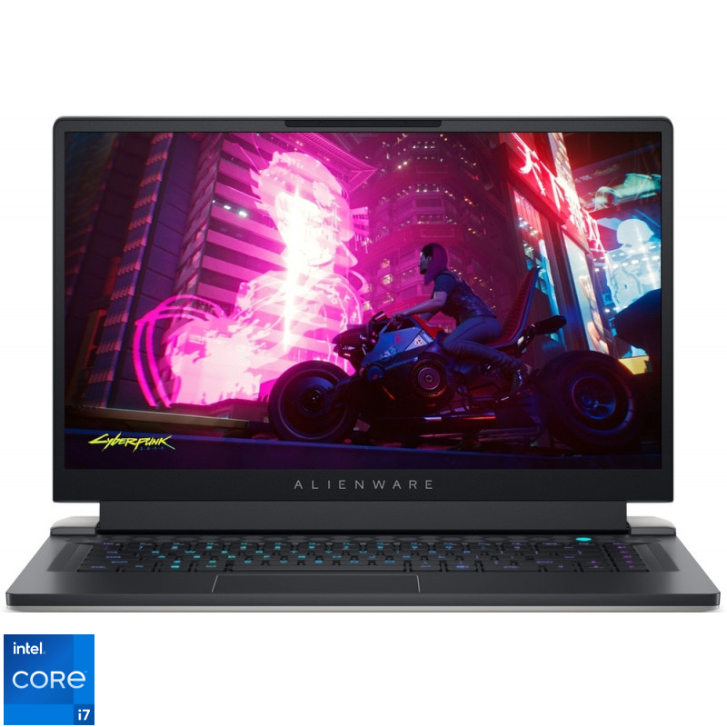 Alienware Gaming 15.6'' x15 R1, FHD 360Hz G-Sync, Procesor Intel® Core™ i7-11800H (24M Cache, up to 4.60 GHz), 32GB DDR4, 2TB SSD, GeForce RTX 3070 8GB, Win 11 Pro, Lunar Light, 3Yr BOS