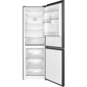TCL RF340BSE0EE, 340 L, Clasa E, Total No Frost, Inverter, T-Fresh, Multi-Air flow, Control electronic, 185 cm, Gri