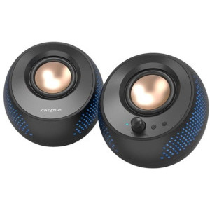 Creative Boxe Pebble X 2.0, BL 5.3 USB-C, Black