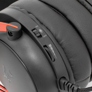 White Shark GH-2341 GORILLA Black/Red