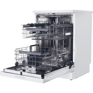 Candy CF 4C6F0W, Clasa C, 14 seturi, 8 programe, Inverter, Automatic open door, Add-dish, Wash&Dry 35’, Maxi Tub, 60 cm, Alb