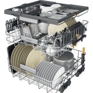 Whirlpool W7IHT58T, 15 seturi, 8 programe, Clasa B, 6th Sense, NaturalDry, PowerCleanPro, Pornire intarziata, 60 cm