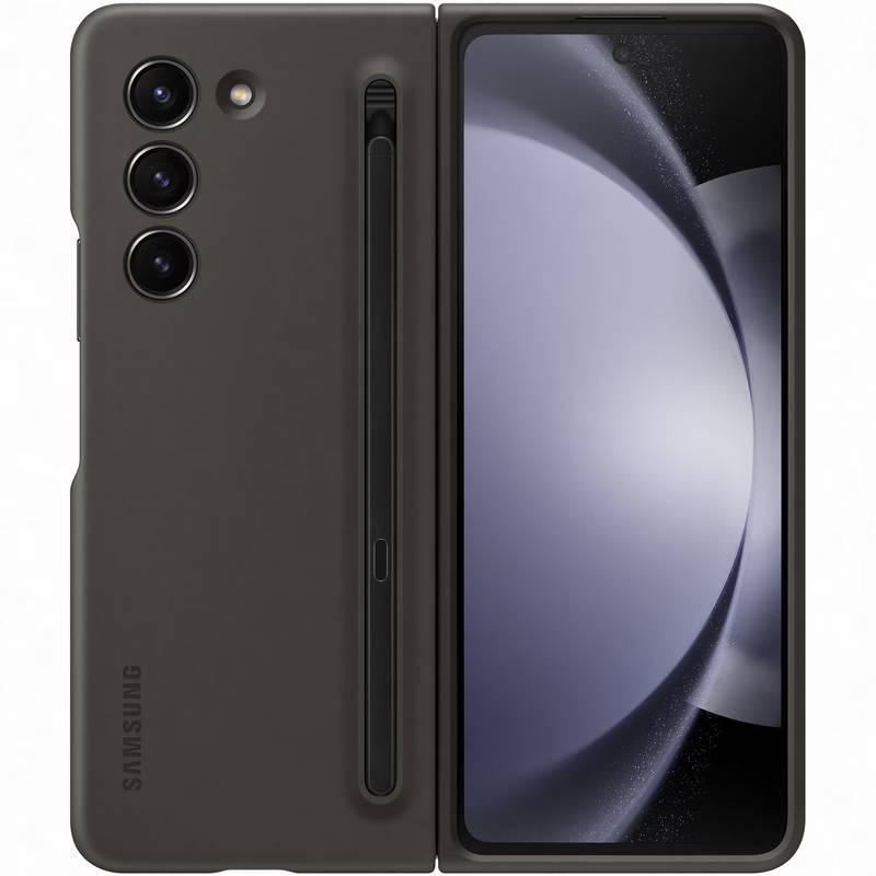 Samsung Protectie pentru spate Slim S-Pen Graphite pentru Galaxy Z Fold5