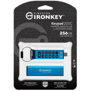 Kingston IronKey Keypad 200C 256GB USB-C