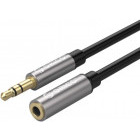 Cablu audio Orico Jack 3.5 mm Male - Jack 3.5 mm Female, 1.5m, negru
