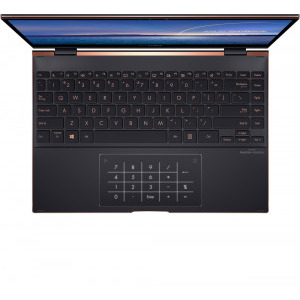 ASUS 13.3'' ZenBook Flip S UX371EA, FHD Touch, Procesor Intel® Core™ i7-1165G7 (12M Cache, up to 4.70 GHz, with IPU), 16GB DDR4X, 1TB SSD, Intel Iris Xe, Win 10 Pro, Jade Black