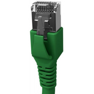 Schrack CAT6a Patch Cable S/FTP 3m verde