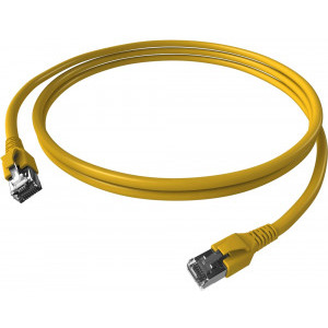 Schrack CAT6a Patch Cable S/FTP 3m galben