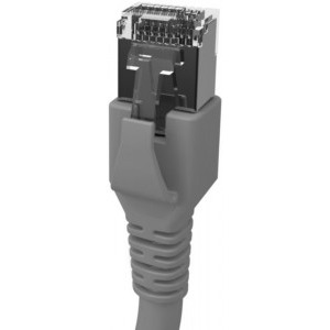 Schrack CAT6a Patch Cable S/FTP 10m gri