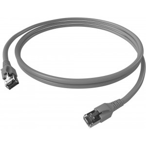 Schrack CAT6a Patch Cable S/FTP 10m gri