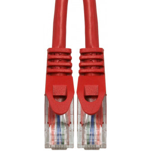 Schrack Cat.5 Patch Cable U/UTP 10m rosu