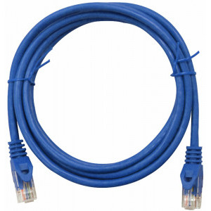 Schrack Cat.5 Patch Cable U/UTP 5m albastru