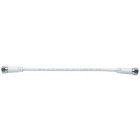 Cablu video Schrack Coaxial 2xF, plug screwed, 0.2m
