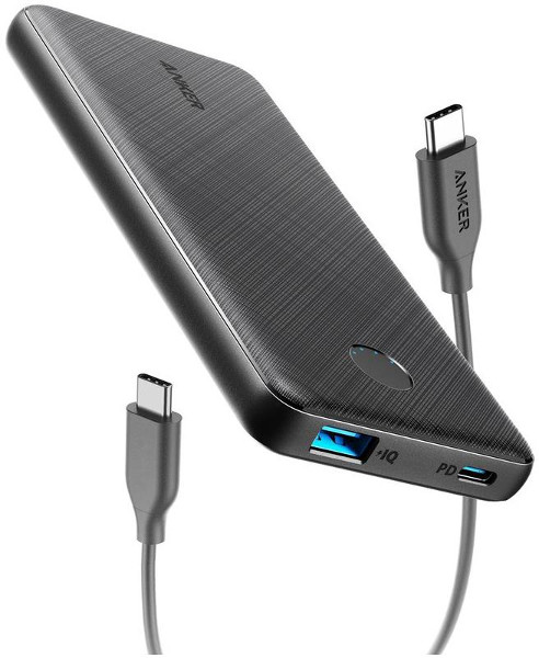 Baterie externa Anker PowerCore III Sense 10K, 10000 mAh, USB-C, Power Delivery 18W, Black