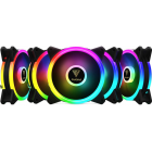 Ventilator Gamdias Aeolus M2 1205R RGB 5 Fan Pack