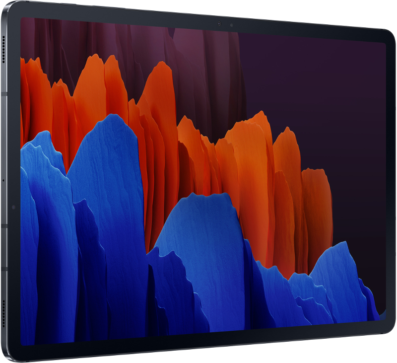 Tableta Samsung Galaxy Tab S7 Plus, 12.4 inch Multi-touch, Snapdragon 865+ Octa Core 3.09GHz, 6GB RAM, 128GB flash, Wi-Fi, Bluetooth, GPS, 5G, Android 10, Mystic Black PC Garage imagine noua idaho.ro