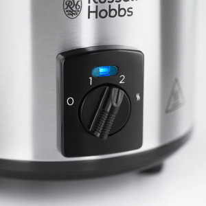 Russell Hobbs Multicooker, Slowcooker Compact Home 25570-56, 145W, 2L, Inox/Negru