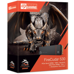 Seagate FireCuda 530 Heatsink 4TB PCI Express 4.0 x4 M.2 2280