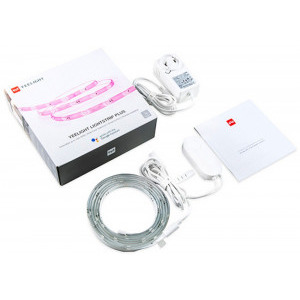 Xiaomi Pachet Banda LED RGB Yeelight Aurora Lightstrip plus 2m + Banda LED RGB Yeelight Lightstrip Plus Extension 1m