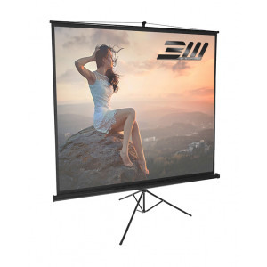Ecran de proiectie Blackmount 1/1TR180-BM-ECRTRP, 180 x 180 cm