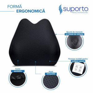 Suporto Set perna sezut si perna lombara confort