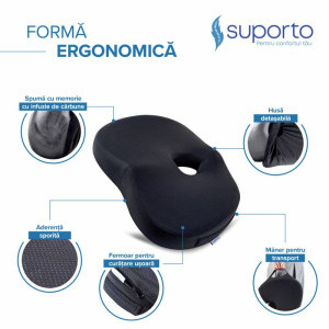 Suporto Set perna sezut si perna lombara compact