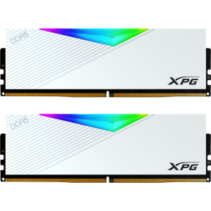 Memorie ADATA XPG Lancer RGB White 64GB DDR5 6000MHz CL30 Dual Channel Kit