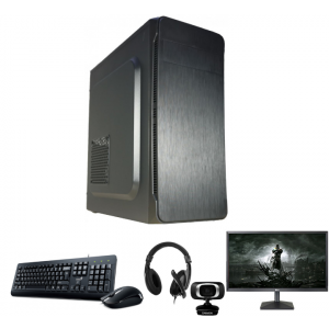 PC Complet Scoala Online Starter AMD Ryzen 3 3200G(include PC, Monitor, Mouse, Tastatura, Casti cu Microfon si Camera WEB)