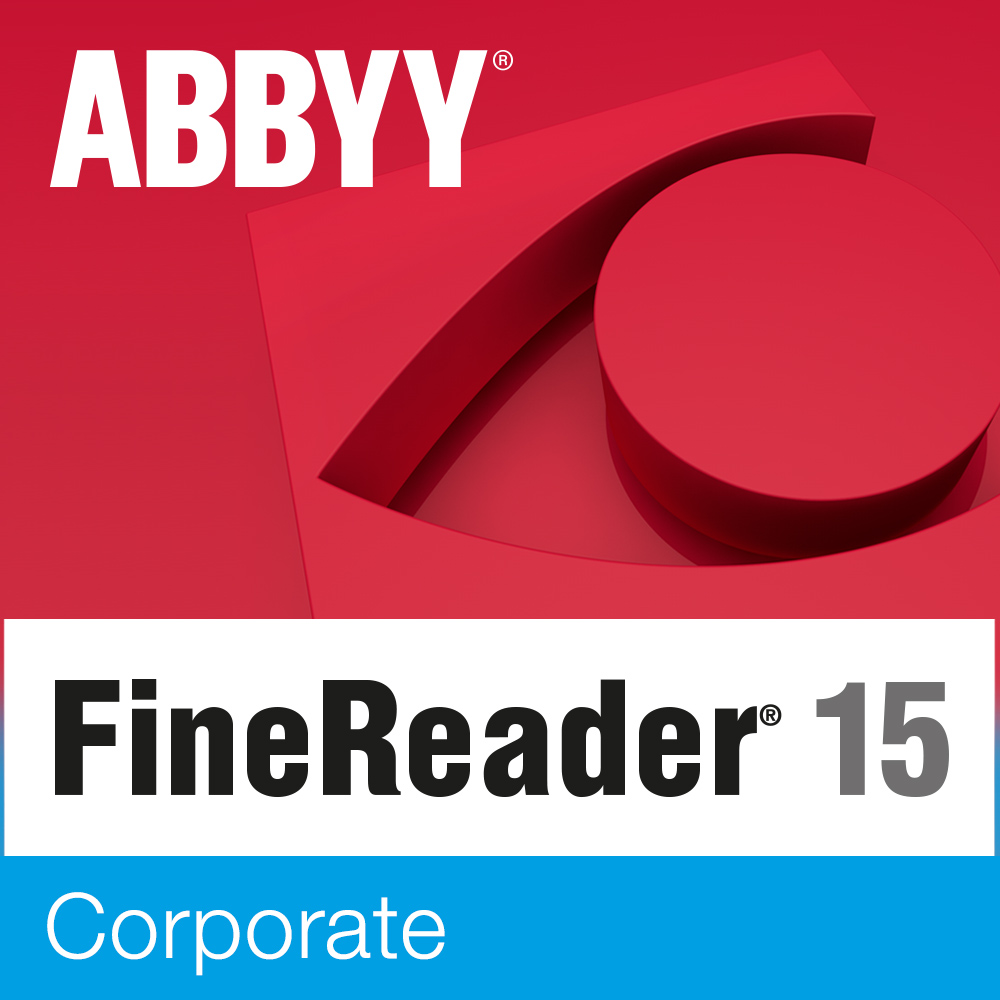 Abbyy FineReader 15 Corporate, 5 useri, Remote user, Mentenanta software, 1 an, Electronic