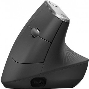 Logitech MX Vertical, Wireless/Bluetooth, Black